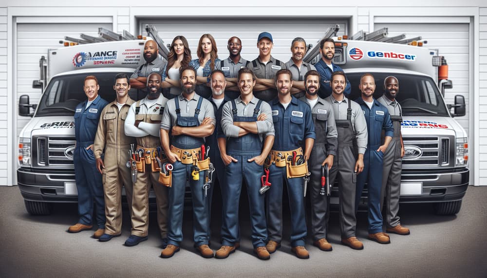 Our professional team at Leon Garage Door Repair