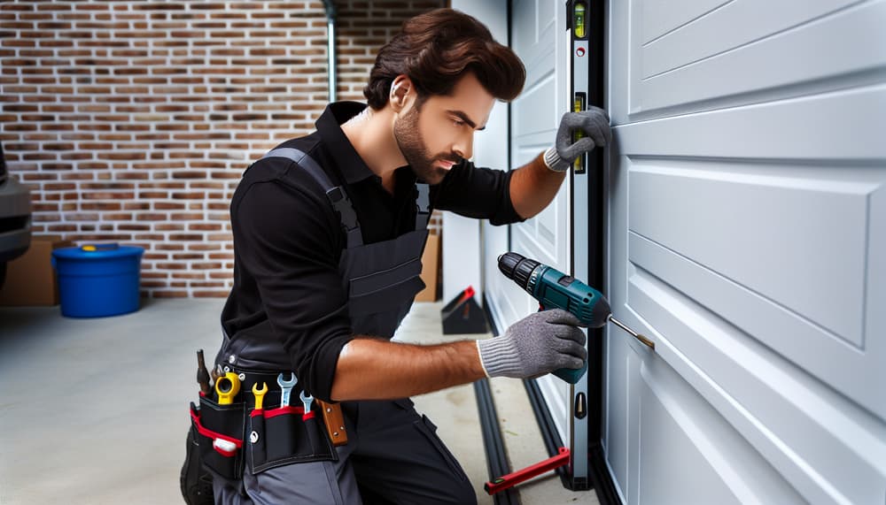 Our professional garage door repair process
